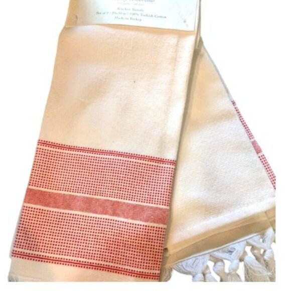 Wendy Bellissimo Turkish Cotton Kitchen Towels NWT - Picture 2 of 4